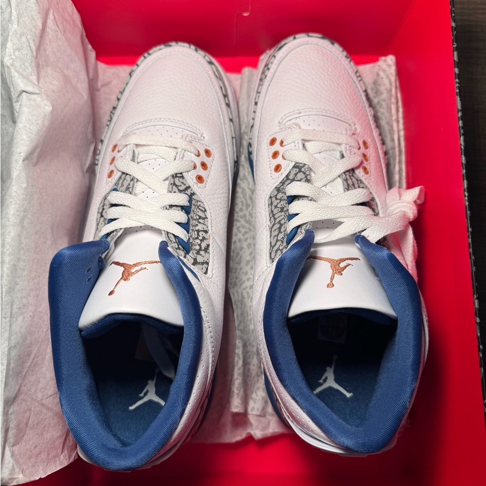 Air Jordan 3 Retro GS ‘Washington Wizards’- Blue & White